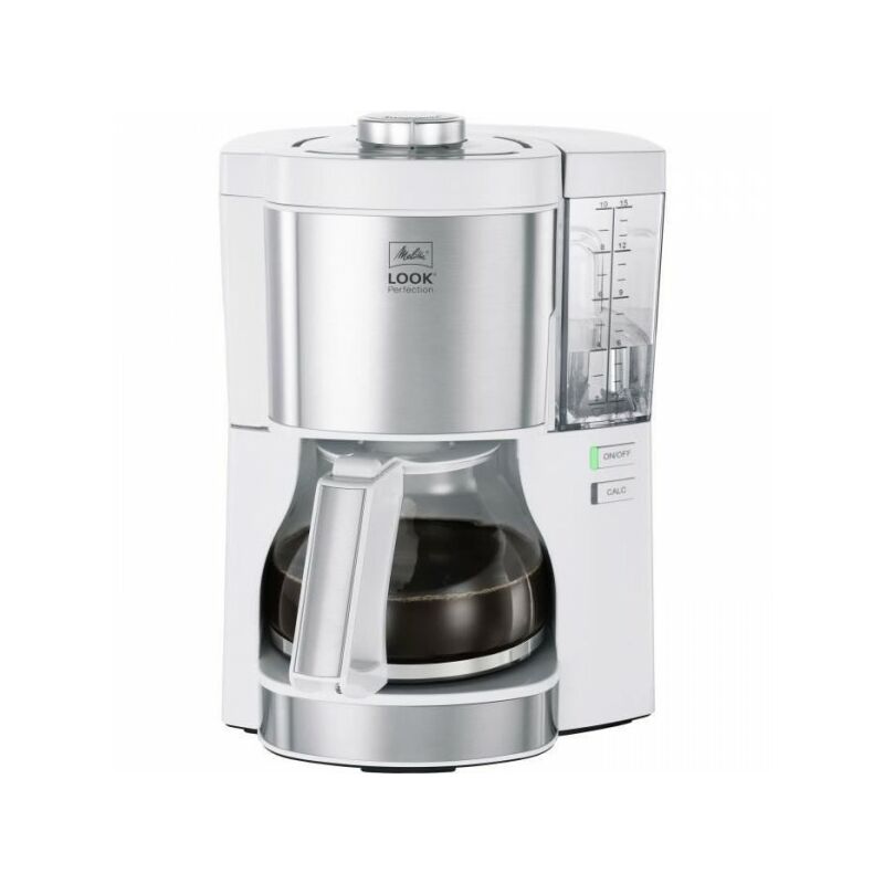 Machine a Cafe - Cafetiere Electrique filtre Melitta Look v Perfection - AromaSelector - 3-in-1 Calc Protection - 10 tasses