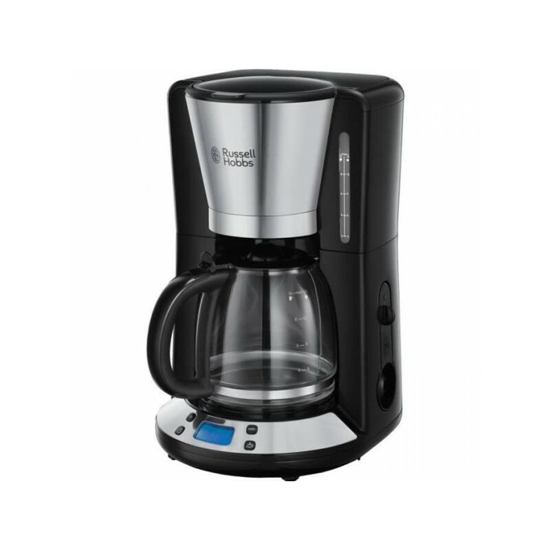 Machine a Cafe - Cafetiere Electrique Filtre Russell Hobbs Victory 24030-56 - 1100 w - 1.25 l - Programmable - Technologie WhirlTech