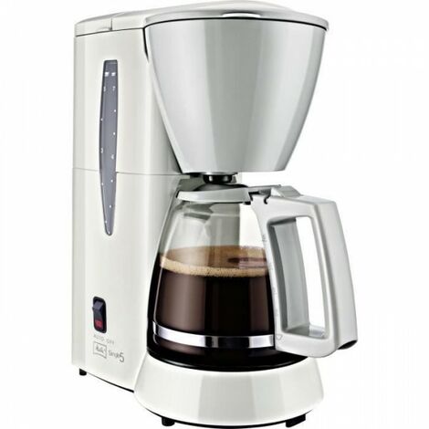 Machine a Cafe - Cafetiere Electrique  Melitta Single 5 M720-1/1 Blanc - Filtre 8 tasses 650W
