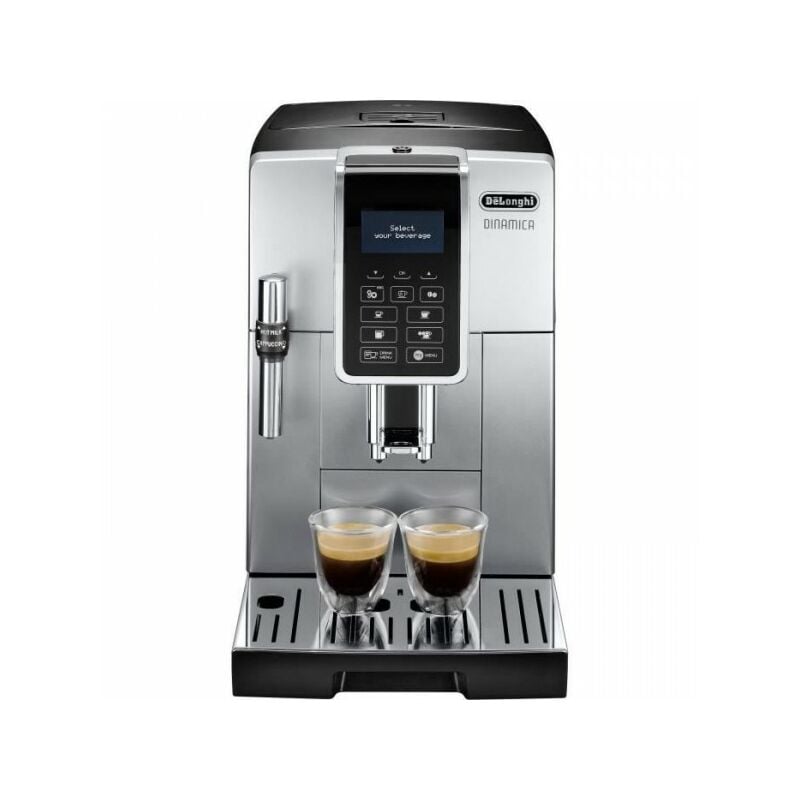 Delonghi - Machine a Cafe ecam 350.35.SB Expresso broyeur dinamica Ecran 4 recettes - Silver
