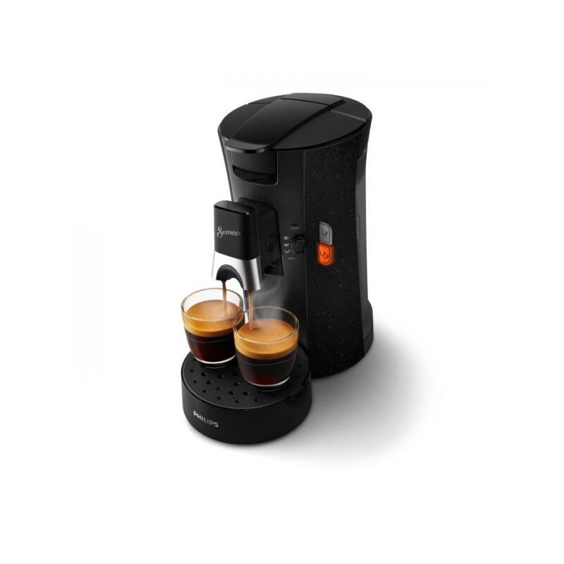 Machine a Cafe dosette SENSEO SELECT Philips CSA240/21, Intensity Plus, Booster d'arômes, Crema plus, 1 a 2 tasses, ECO
