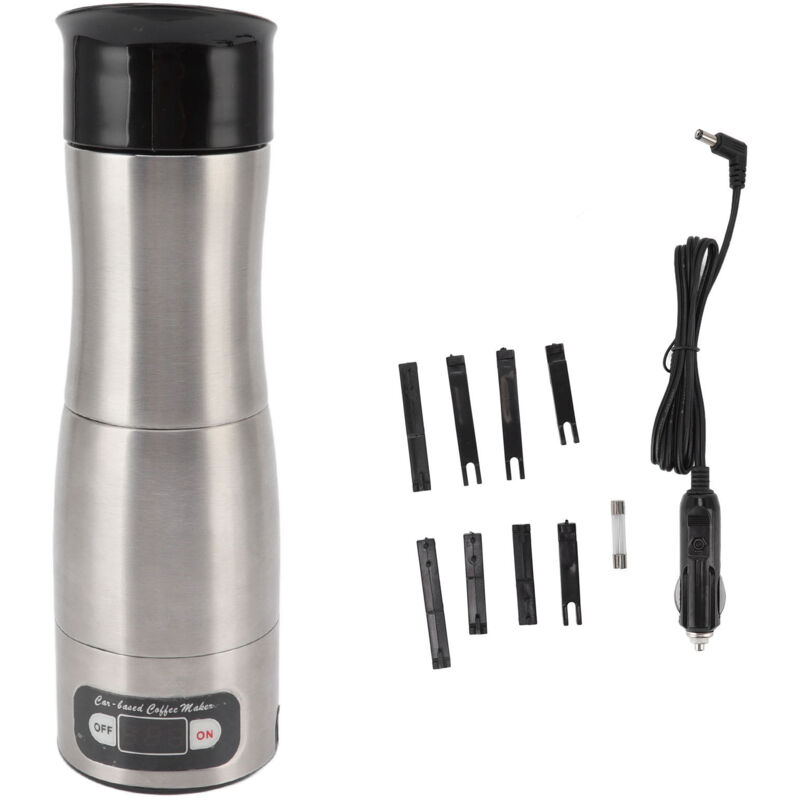 Eosnow - Machine à café électrique Portable, pour voyage en voiture, avec allume-cigare 12V 24V