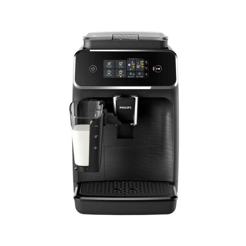 Philips - Machine a Cafe Expresso Broyeur Automatique EP2230/10 - LatteGo - 275 g de café - 1,8 l - Noir mat