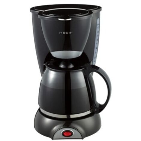 MACHINE À CAFÉ GOUTTE À GOUTTE NOIRE 800W - 12 TZ