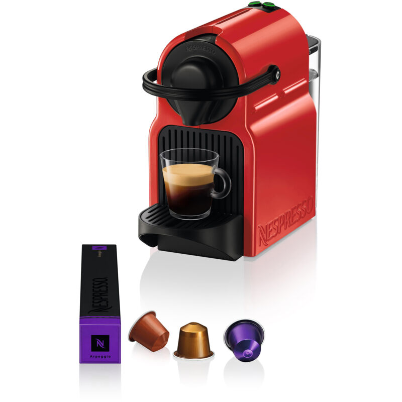 Krups - nespresso Inissia XN1005 - Rouge rubis