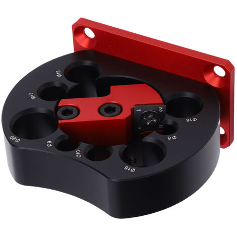 Machine à chevilles réglable 8 trous, perceuse électrique, fraisage de tige ronde, outil auxiliaire pour le travail du bois 8mm 9mm 10mm 12mm 15mm 16mm 18mm 20mm
