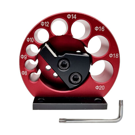 DRILLPRO Machine à chevilles réglable en alliage d'aluminium. 8 trous. perceuse électrique. fraisage du bois massif. tige ronde. outil auxiliaire pour le travail du bois réglables 8-20 mm