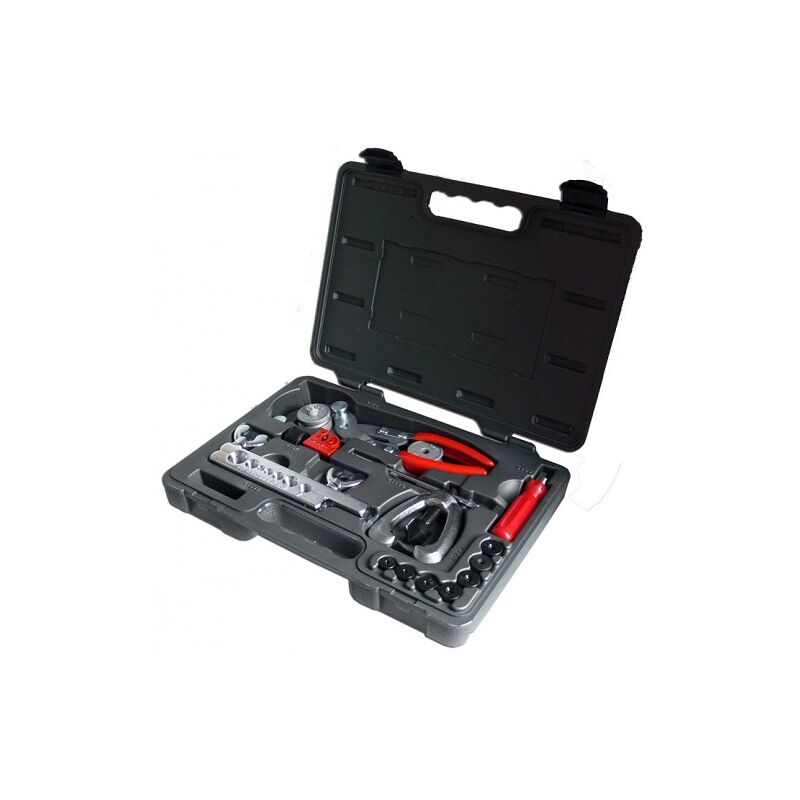 Machine à cintrer avec sertisseuse pour conduites de frein