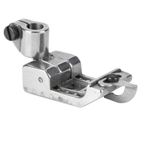 Machine à coudre 3 aiguilles 5 fils avec pied presseur anti-dérapant à rouleau 5.6