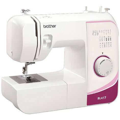 Machine à coudre Brother RL417 Blanche et Rose