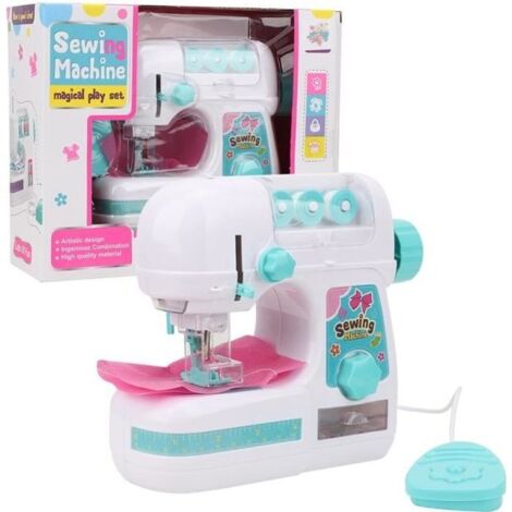 Machine à Coudre Électrique Taille Moyenne Jouet Éducatif Jouet Intéressant pour Enfants Fills