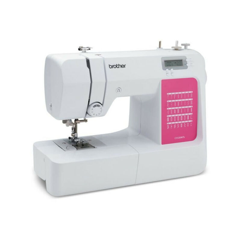 Machine a Coudre électronique Brother CS120WTs - Ecran lcd - led - Vitesse 750 pts/mn