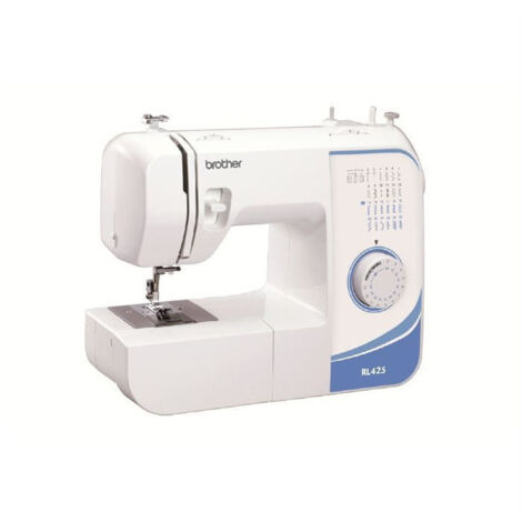 Machine à coudre mécanique 50W – 25 points de couture – Enfile-aiguille automatique – Éclairage LED – Bras libre pour zones difficiles – Brother - RL-425