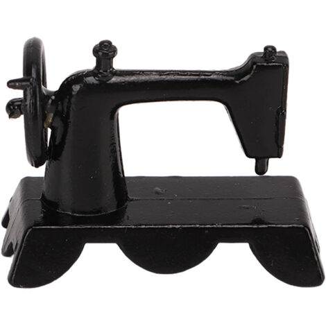 Machine à Coudre Miniature 1:12 pour Maison de Poupée, Loisirs Créatifs et Collection