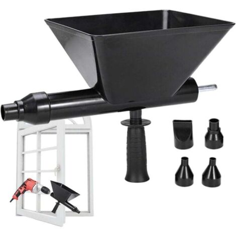 Machine À Coulis De Ciment, Portable Pulvérisateur De Mortier Jointoyeuse Pistolet À Calfeutrer Électrique De Ciment, Mortier Faisant La Machine D'applicateur De Coulis pour La Brique avec 4 Embouts