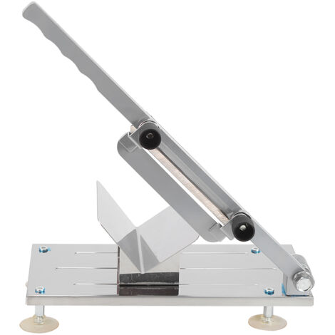 Machine à découper la viande manuelle multifonctionnelle pour bœuf, agneau et volaille, trancheuse à rouleau pour viande congelée.