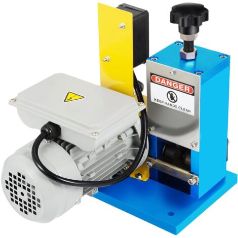 Machine à Dénuder Électrique 180 W 1,5-25 mm Pince à Dénuder Electrique avec Lame Haute Efficacité de Dénudage Outil pour Recycler Fils de Cuivre/Enlever Isolant en plastique Caoutchouc des Fils