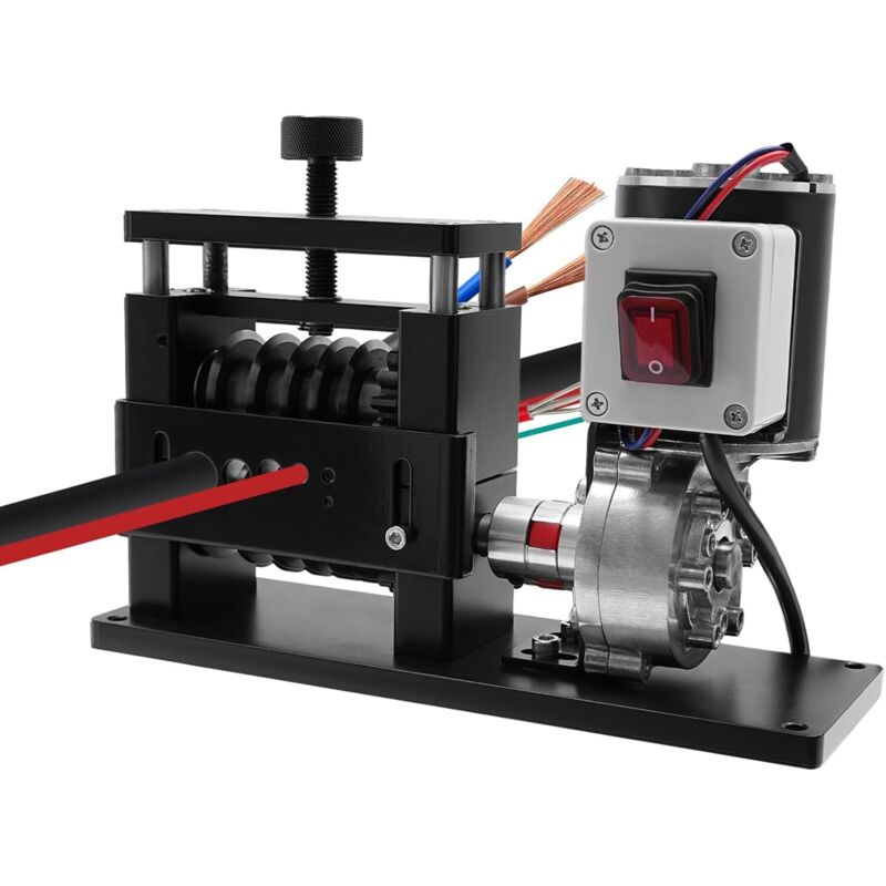 Machine à dénuder les câbles, Denudeur Cable électrique automatique, outil de dénudage, moteur en cuivre complet de 90 w, écrou réglable, pour Fils