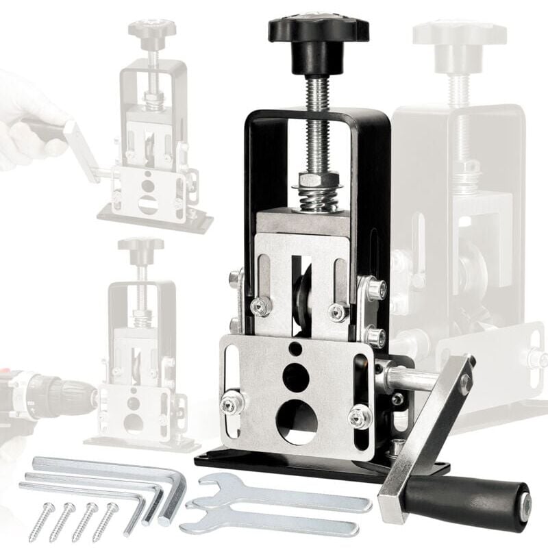 SNQ - Machine à dénuder manuelle, outil de dénudage multifonction, pince à dénuder manuelle de 1 à 20 mm, machine à dénuder pour le recyclage des