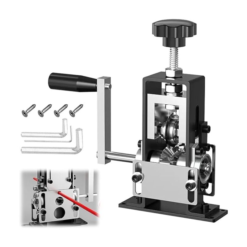 Coocheer - Machine à dénuder manuelle, outil de dénudage multifonction, pince à dénuder manuelle de 1 à 20 mm, machine à dénuder pour le recyclage