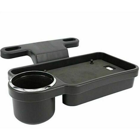 Machine à eau / thé Porte-gobelet / eau de voiture, Conception pliante, Porte-gobelet arrière de voiture, Boîte de rangement pour plaque de voiture, Support de tablette, Support de téléphone-Fei Yu