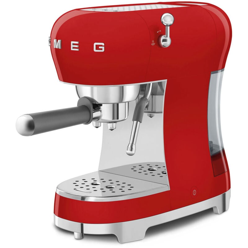 Machine à expresso 15 bars rouge Smeg ECF02RDEU