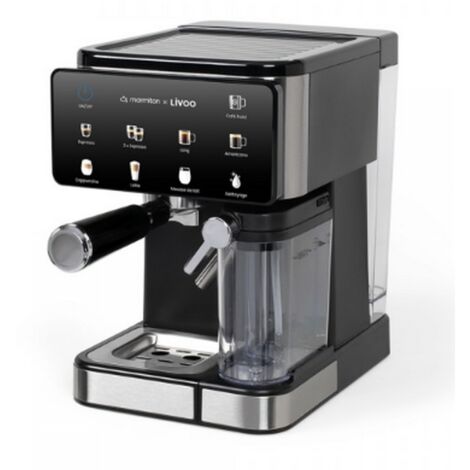 Machine à expresso 20 bars noir - Livoo - DOD222CO
