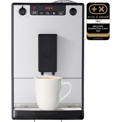 Machine à expresso argentée Melitta SOLO PURE 950-666.