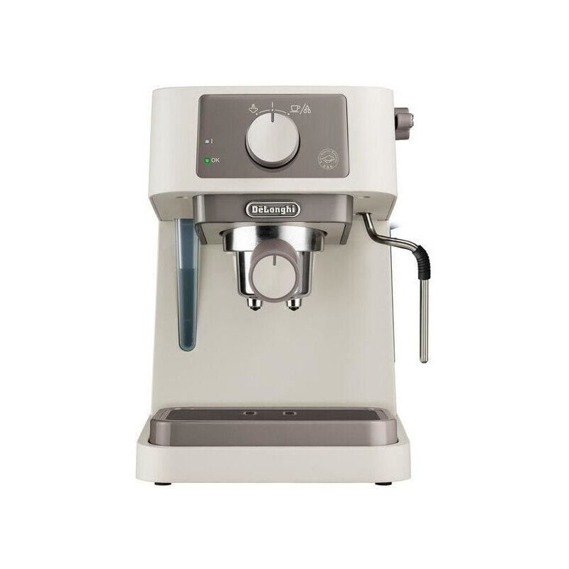 Machine a expresso Delonghi stilosa EC235.CR - Solo pompe - Bouilloire inox - Compatible ese - Buse vapeur - Finition creme