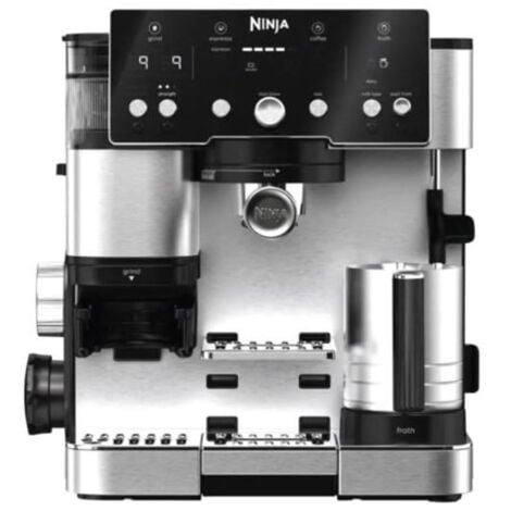 Machine a expresso - NINJA - ES501EU Luxe Essential - 2 L - Ecran digital - Noir / Inox