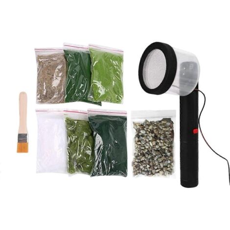 Machine à floquer électrostatique pour planter le gazon - Outil de bricolage
