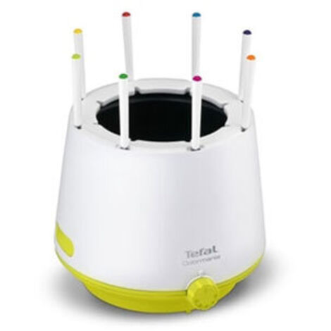 Tefal – Appareil à fondue rond 800W pour 8 personnes – Parois thermo-isolantes – Thermostat réglable multi-positions – Compatible lave-vaisselle - EF260312