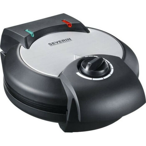 Machine a Gaufre - Gaufrier Electrique  SEVERIN - WA2103 - Plaques forme coeur - Revetement anti-adhésif - 1300w