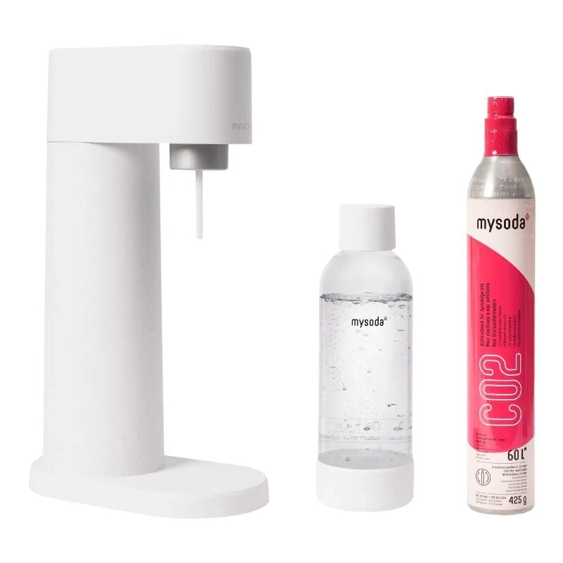 Mysoda - Machine à gazéifier l'eau + 1 bouteille eur-wd 002 f-w-fr