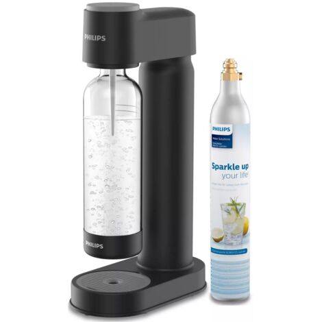 Machine à gazéifier Philips ADD4901BK/10, noire, plastique