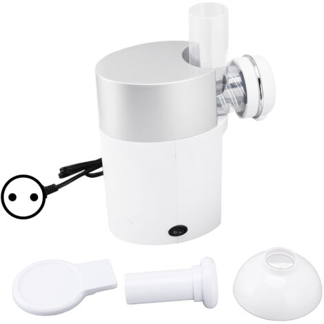 Machine à Glace 160W Automatique pour Fruits Surgelés, Facile à Nettoyer, Fabricant de Crème Glacée Maison, Blanc, Prise UE 220V