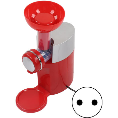 Machine à Glace Maison 160W avec Kit Accessoires, Fabricateur de Sorbets et Crèmes Glacées, Prise UE 220V pour Cuisine