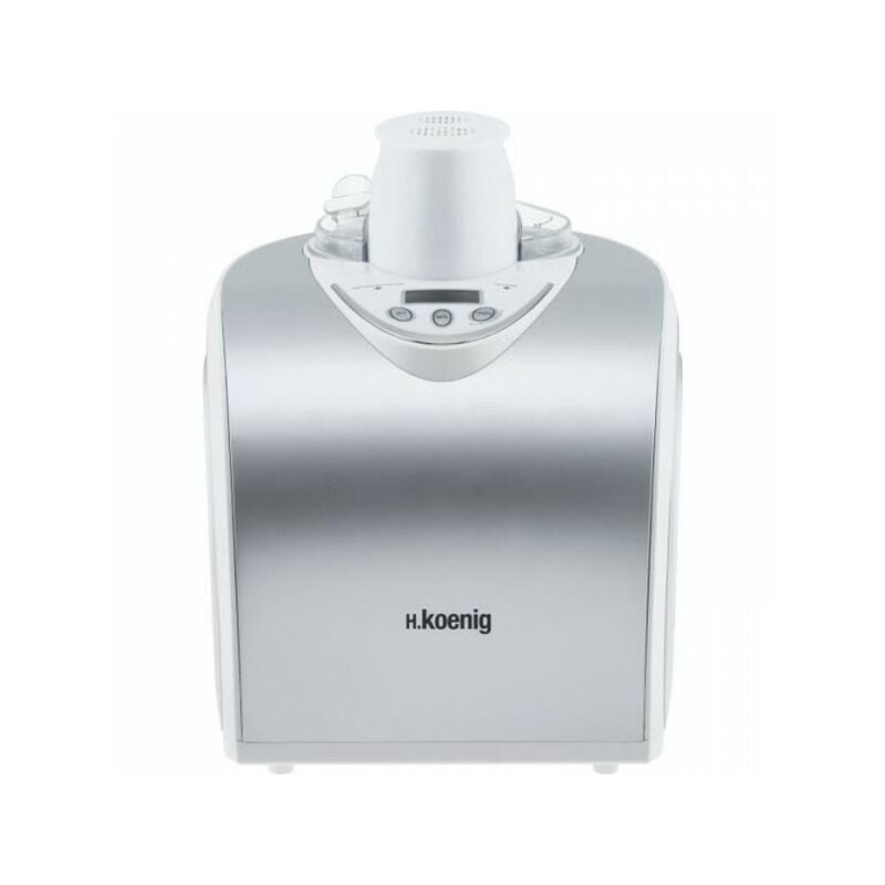 Machine a Glace - Sorbetiere Turbine a glaces HKoeNIG - HF180 - Capacité 1 L - Préparation rapide: 30 a 40min - 135W