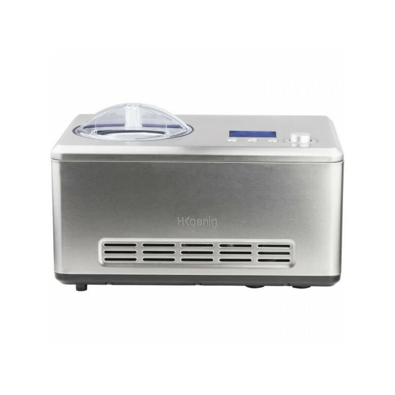 Machine a Glace - Sorbetiere Turbine a glaces Hkoenig HF320 - Capacité 2L - Préparation rapide: 30 a 50min - 180W