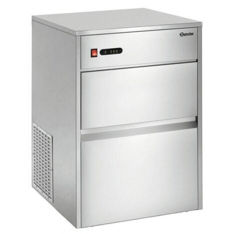 Machine à glaçons creux 50 Kg/24 h, réserve 13 Kg, 380 W, 220 V - MONO