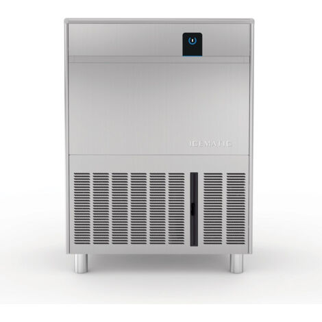 Machine à Glaçons Creux Connectée avec Réserve 80 kg - Icematic
