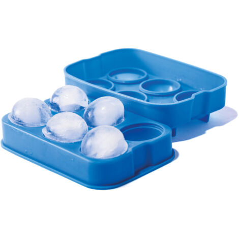 Machine à glaçons en silicone, 6 x boules XXL