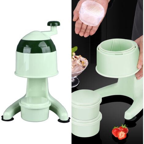 Machine à glaçons manuelle portable ABS  Moule spécial 6h  Machine à glace pilée domestique pour camping et cuisine