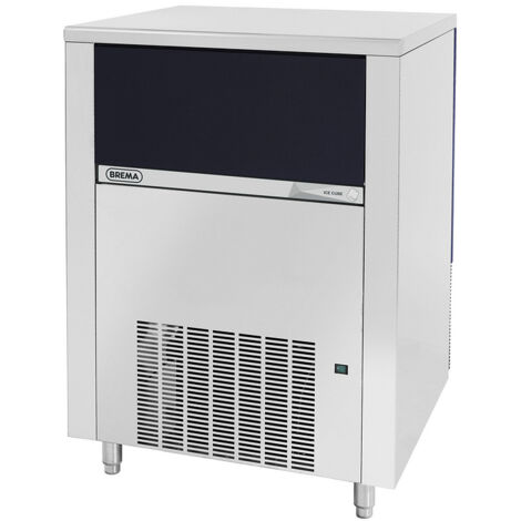 Machine à Glaçons Pleins 155 kg/24h Réserve-Bac 65kg Condenseur Air - BREMA