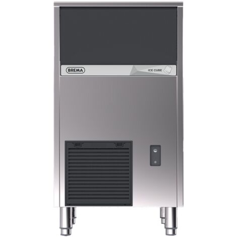Machine à Glaçons Pleins 48 kg/24h. Réserve-Bac à Glaçons 25kg. Condenseur Air - BREMA