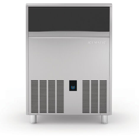 Machine à Glaçons Pleins Connectée avec Réserve 86 kg - Icematic