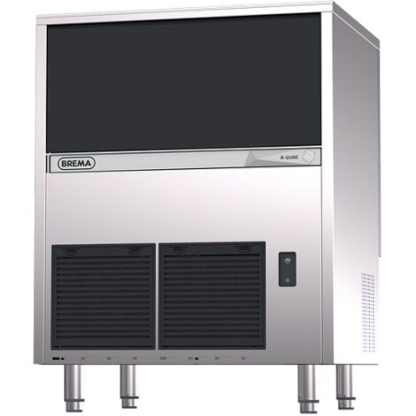 Machine à Glaçons Pleins Cube 71 kg/24h Réserve-Bac 40kg Condenseur Air - BREMA