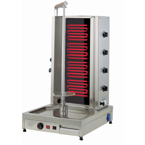 Machine à Kebab Electrique 4 Radians Indépendants - L2G