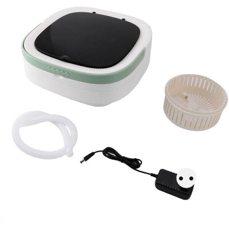 Machine à laver portable 12 L, laveuse pliable multifonction et essoreuse pour sous-vêtements chaussettes vêtements de bébé 100-240 V prise UE
