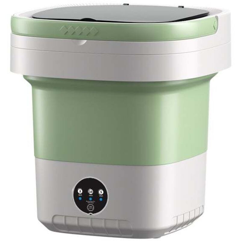 Machine à laver portable, mini machine à laver pliable de grande capacité améliorée de 12 l, petite laveuse pour vêtements de bébé, sous-vêtements ou